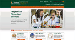 Desktop Screenshot of chroma.med.miami.edu