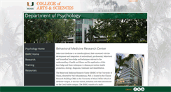 Desktop Screenshot of bmrc.miami.edu