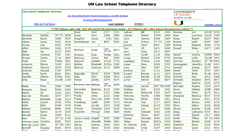 Desktop Screenshot of directory.law.miami.edu