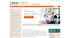 Desktop Screenshot of facultyaffairs.med.miami.edu