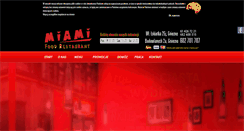 Desktop Screenshot of miami.com.pl