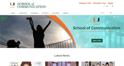 Desktop Screenshot of camm.miami.edu
