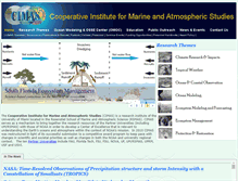 Tablet Screenshot of cimas.rsmas.miami.edu