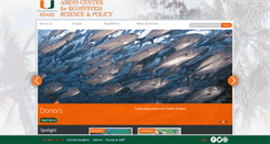 Desktop Screenshot of abess.miami.edu