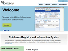 Tablet Screenshot of chris.miami.edu
